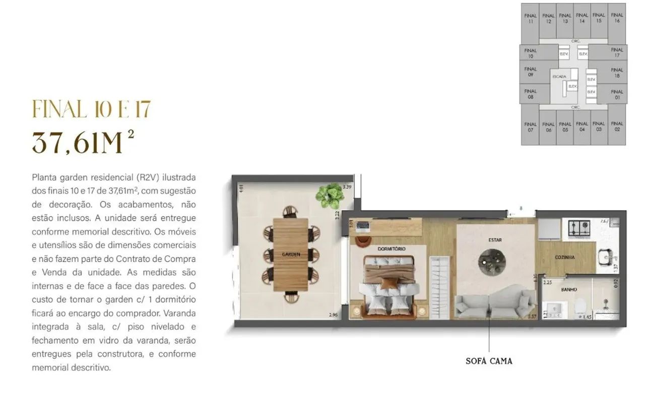 AURUM PERDIZES - STUDIOS - Foto 14