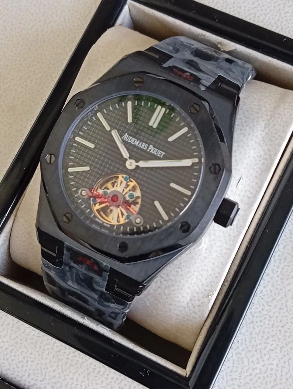 Relógio audemars piguet ALL Black exclusivo - Foto 2