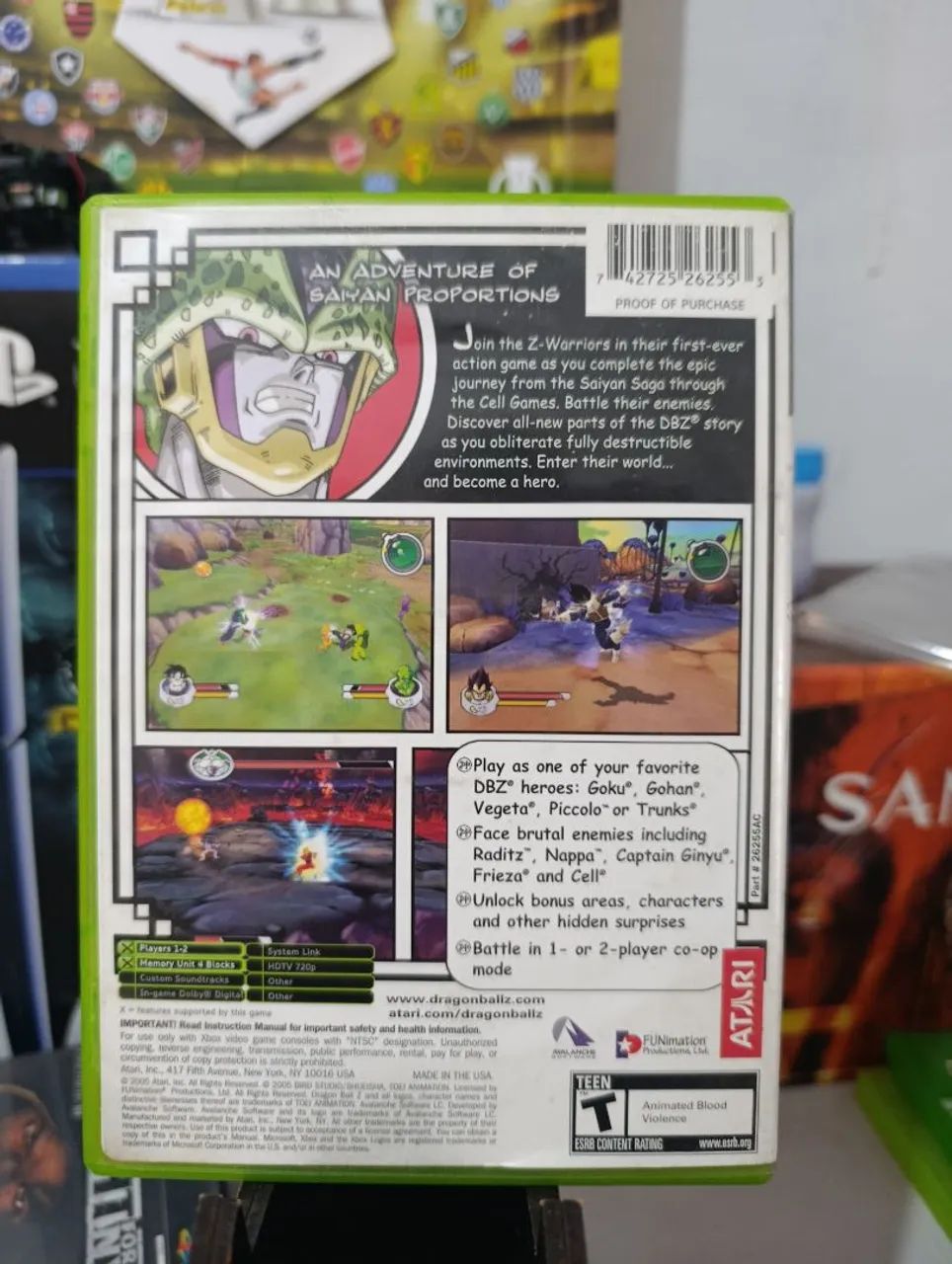 Dragon Ball Z sagas - Xbox Classico - Foto 2