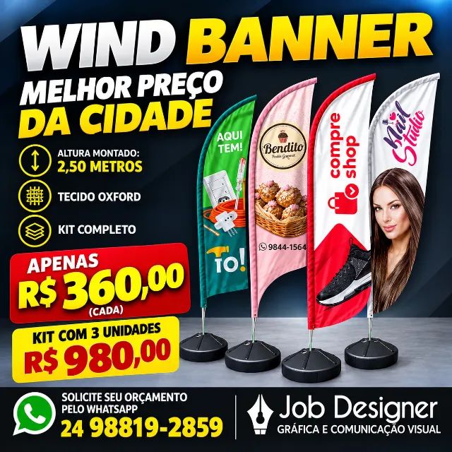 Wind banner