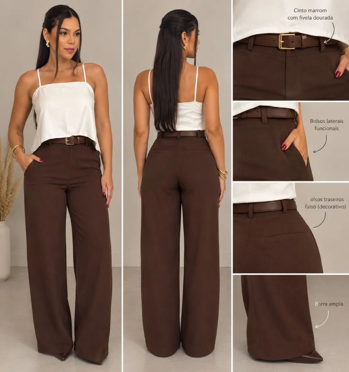 Calça shein alfaiataria 