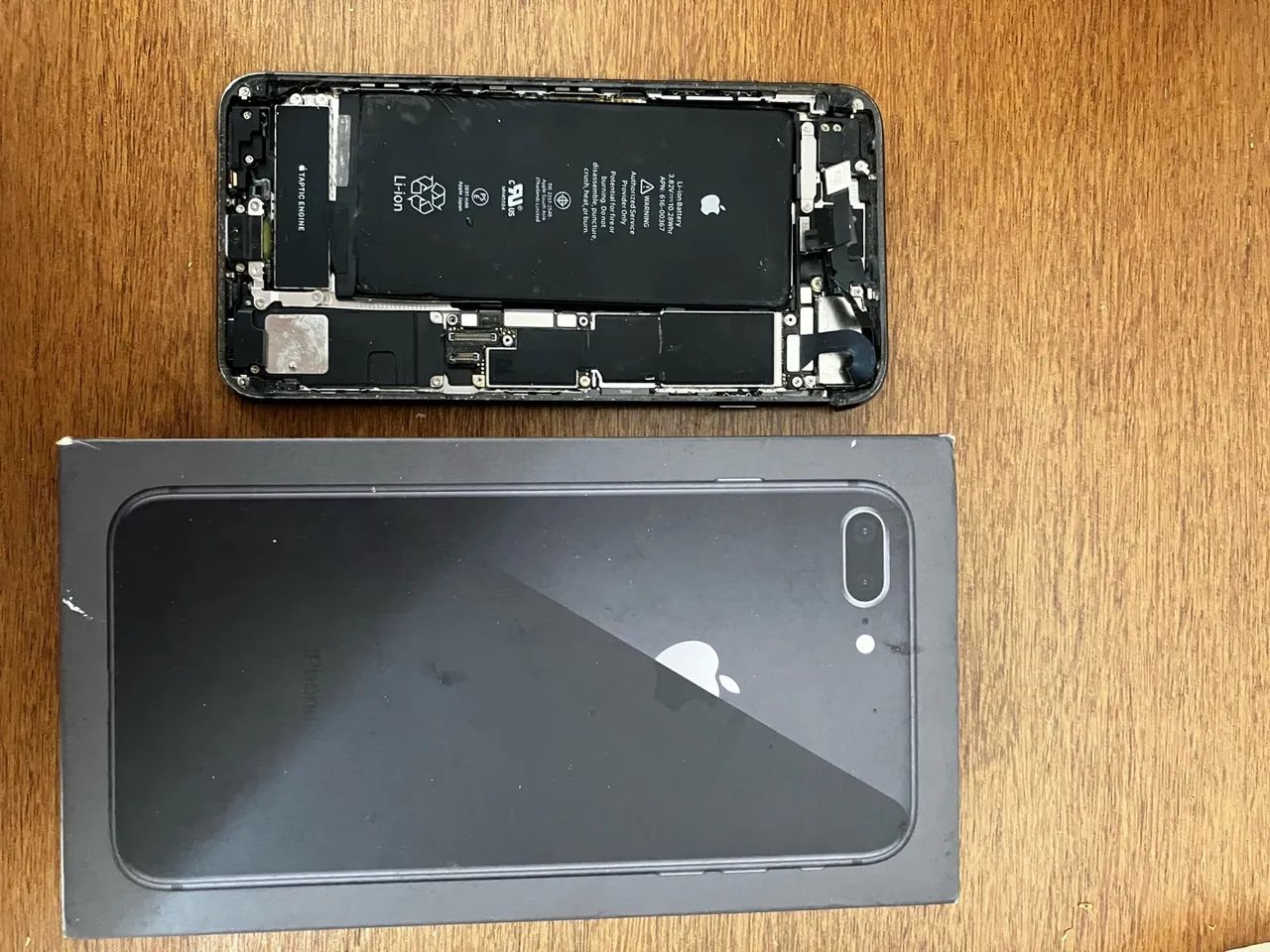 IPHONE 8 plus, Placa mãe,Câmera frontal/traseira, bateria 79% - Foto 2
