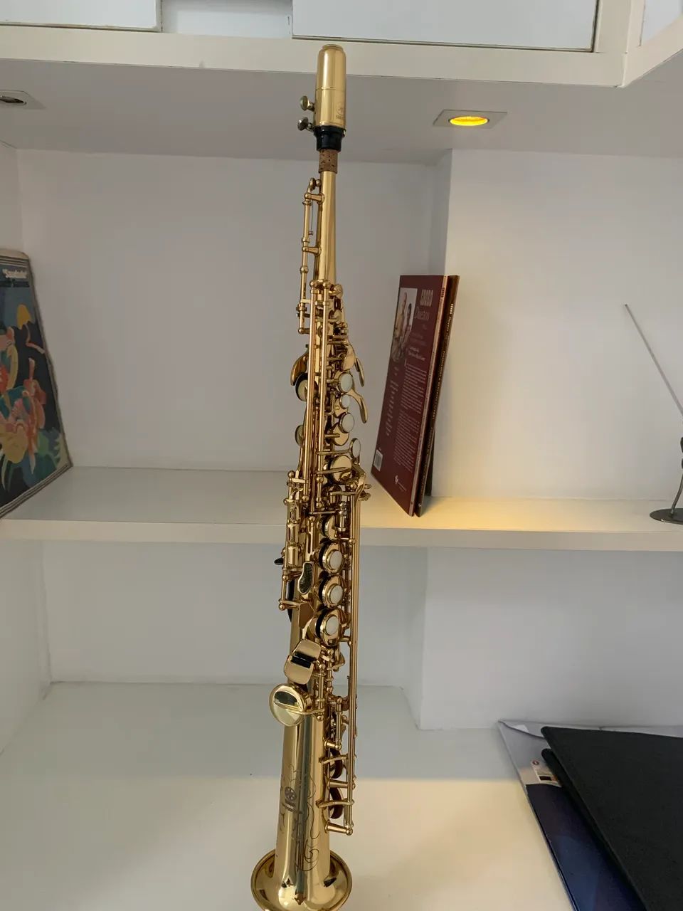 Sax Soprano yamaha YSS475 - Foto 5