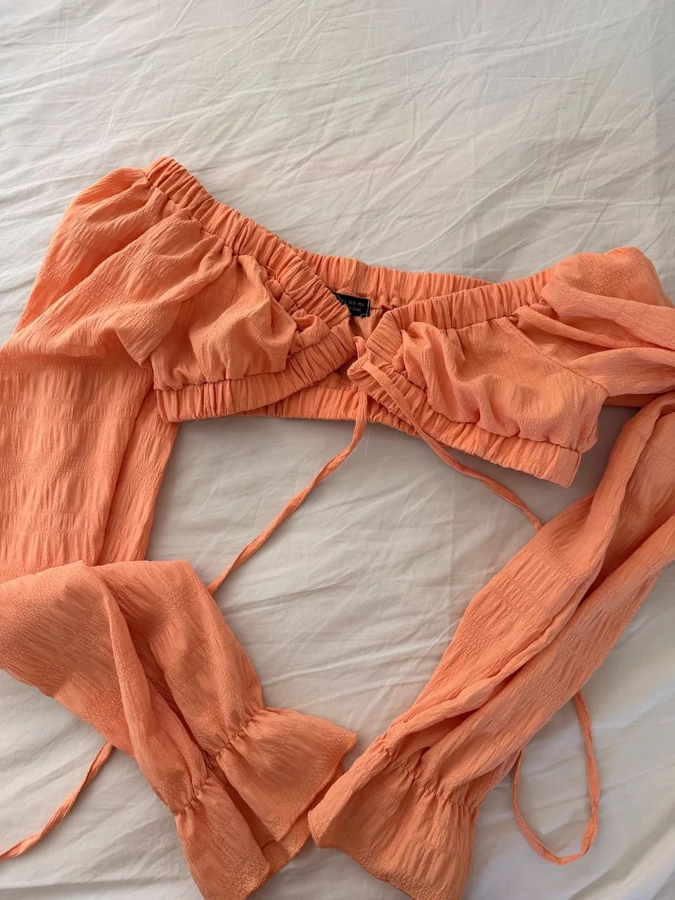 Top Cropped Laranja 