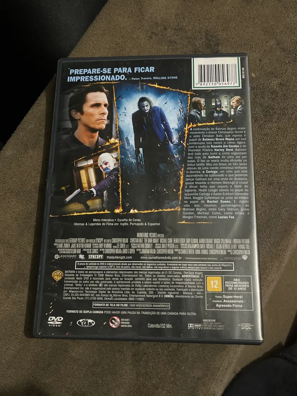 DVD ORIGINAL - Batman: o cavaleiro das trevas  - Foto 2