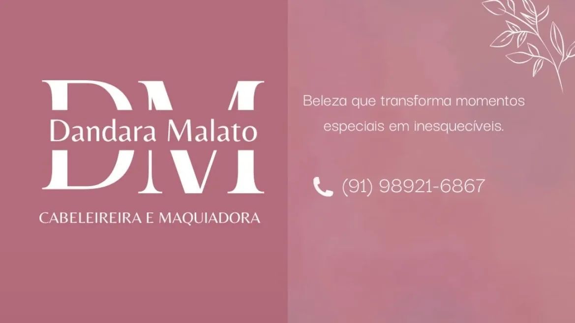 Cabelereira e Maquiadora Profissional 
