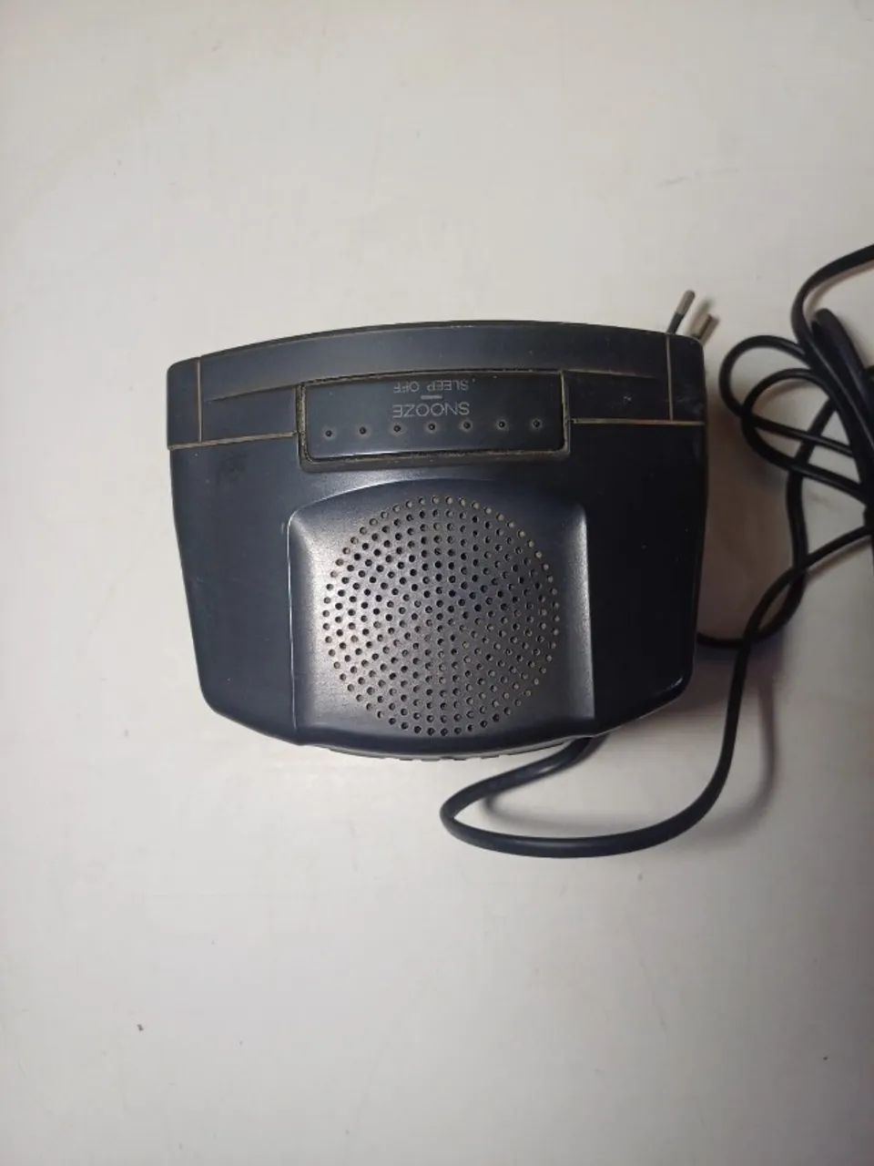 Rádio relógio alarme AIWA sem teste  - Foto 5