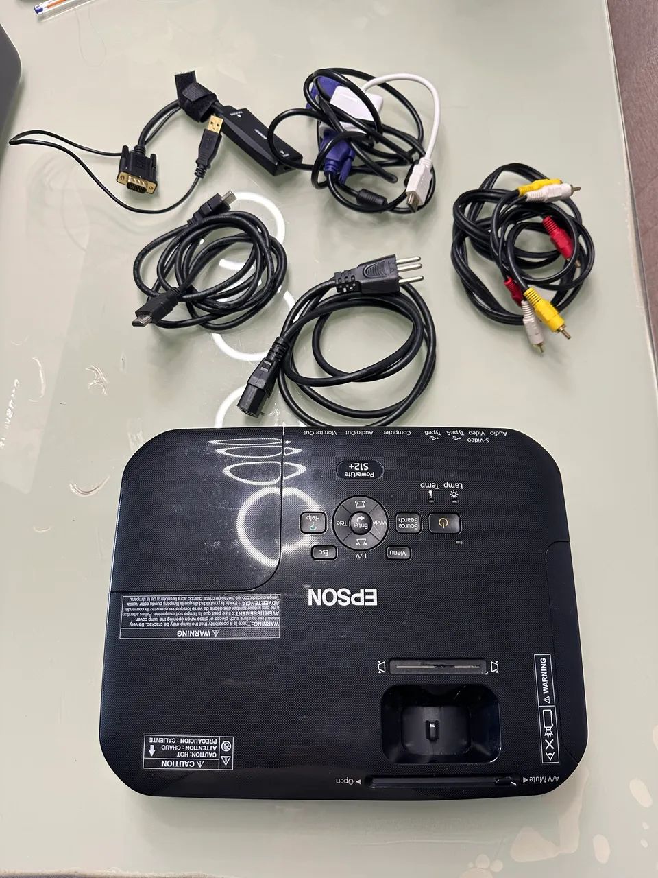 PROJETOR MULTIMÍDIA  S12+ EPSON DATASHOW 
