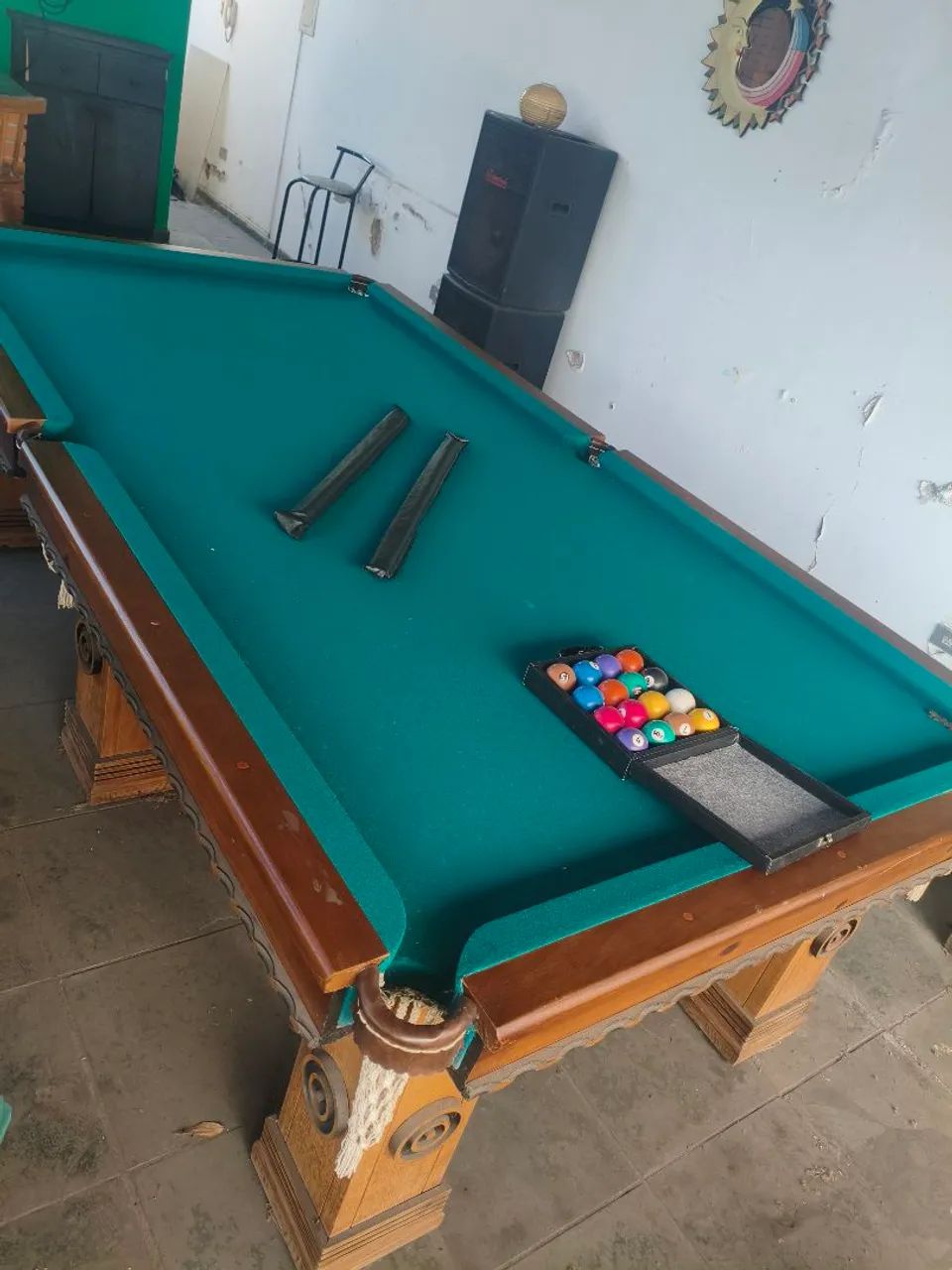 Mesa de bilhar tamanho profissional  - Foto 3
