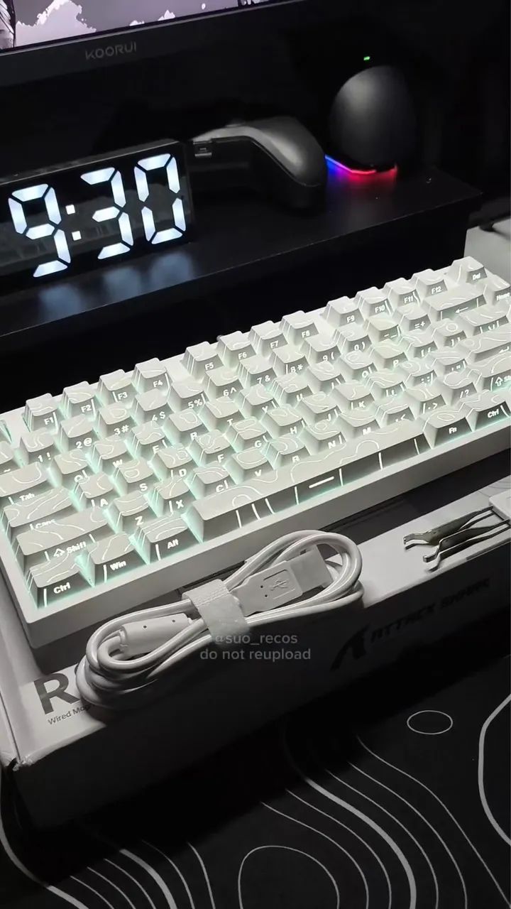 Teclado Attack Shark R82HE - Foto 4