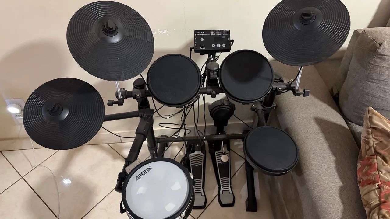 Bateria eletrônica (Seminova) - Foto 3