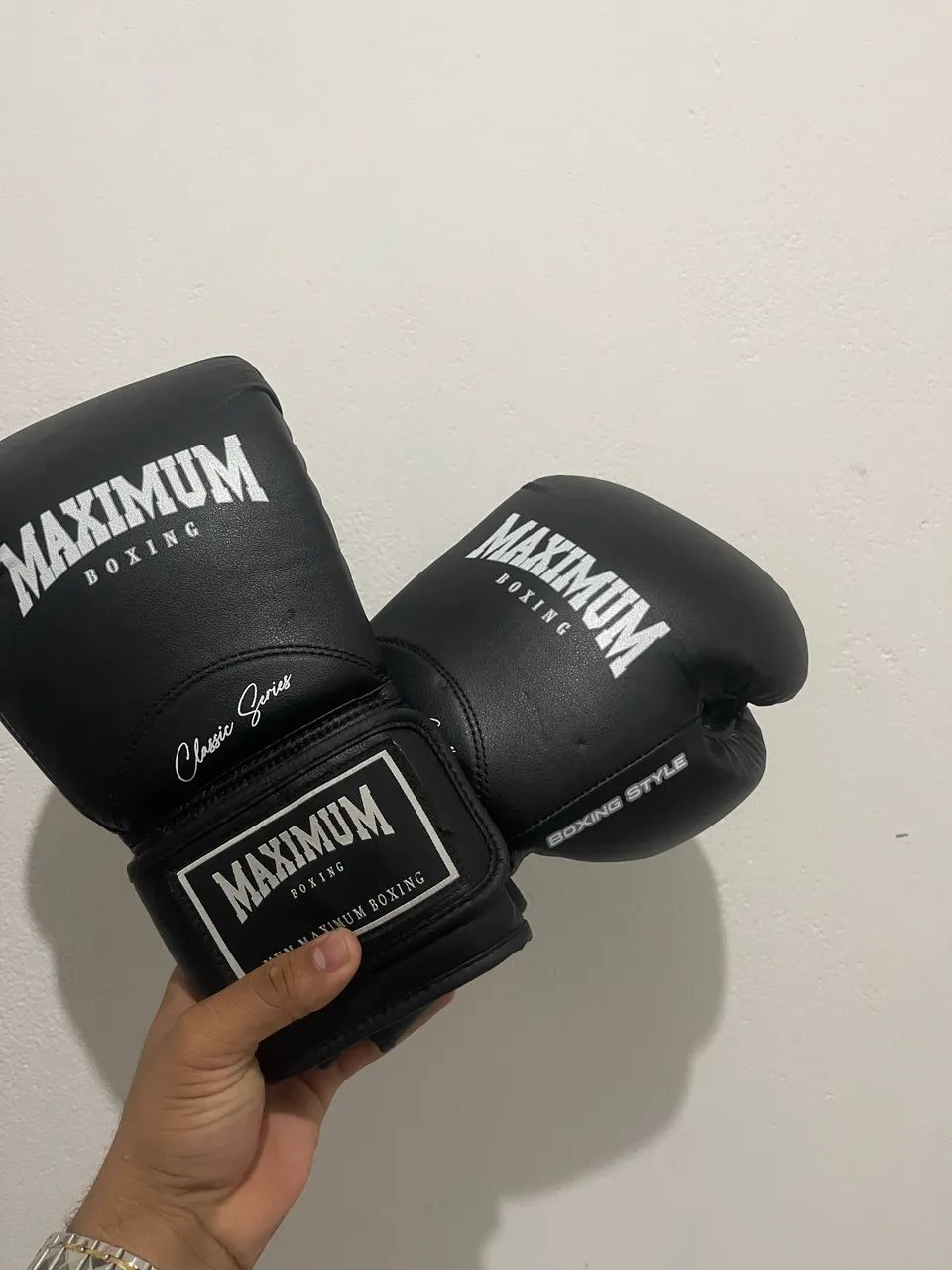 LUVA BOXE/MUAY THAI MAXIMUM 