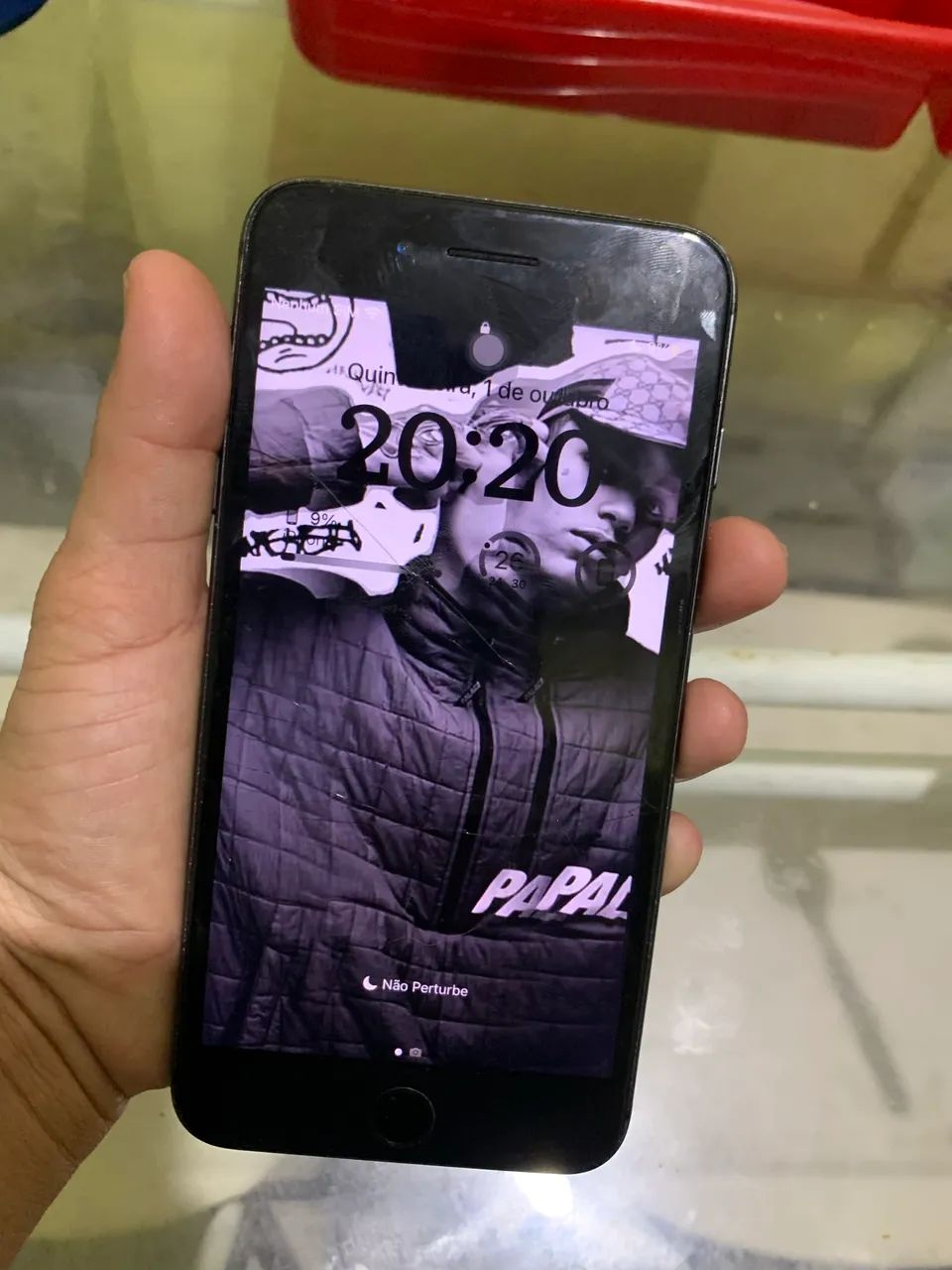 Vendo ou troco 8 plus black confira  - Foto 2