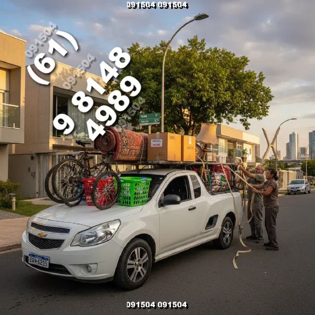 Frete 61/9/8148/4989 Tou disponivel agora para suas coisas em Segurança - Foto 2