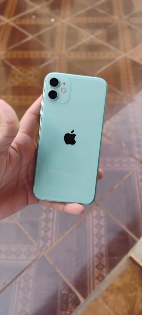 Troco iPhone 11(Verde) 128gb ? Face ID Ok