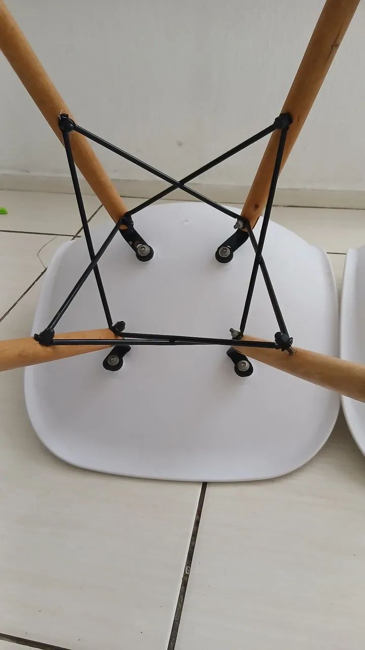 Cadeira retró as duas por $90 - Foto 3