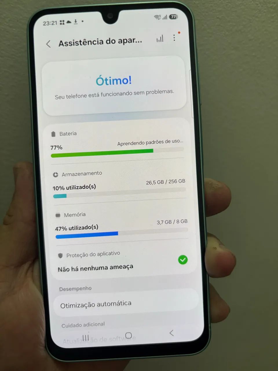 SAMSUNG GALAXY A26 256G (TROCAS COM VOLTA$) - Foto 4