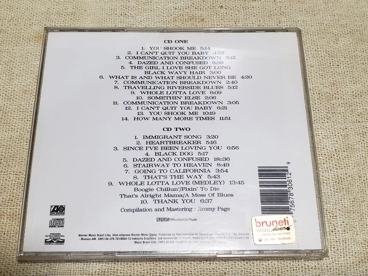 CD duplo Led Zeppelin BBC Sessions - Foto 2