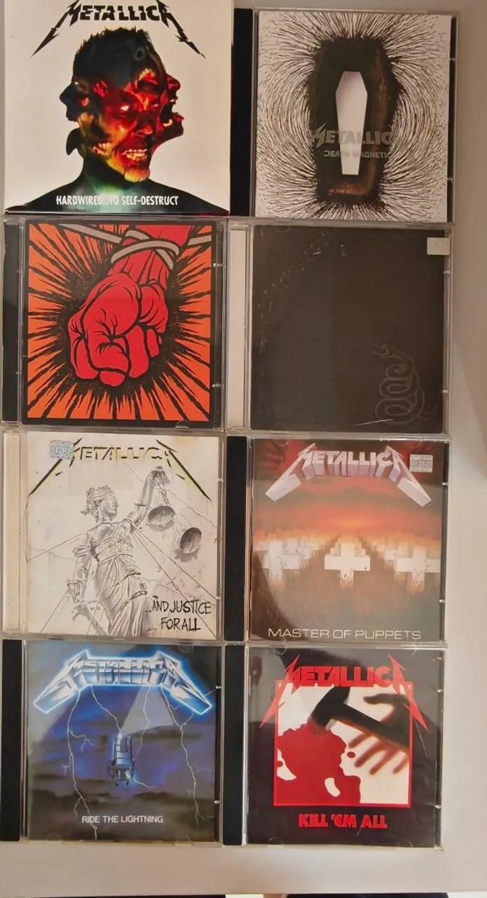 Coleção CD's e DVD's do Metallica - Foto 4