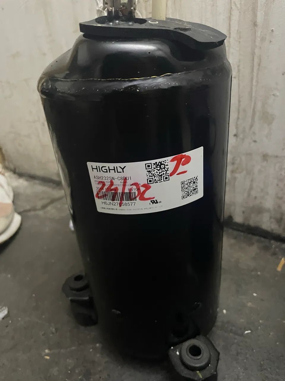 Compressor R410 highly, 24 mil btus. - Foto 2