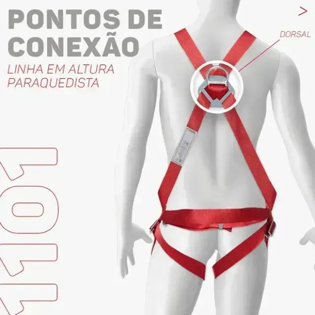 Kit Talabarte I Com Cinto Dorsal Ajuste E Coxas - Foto 3