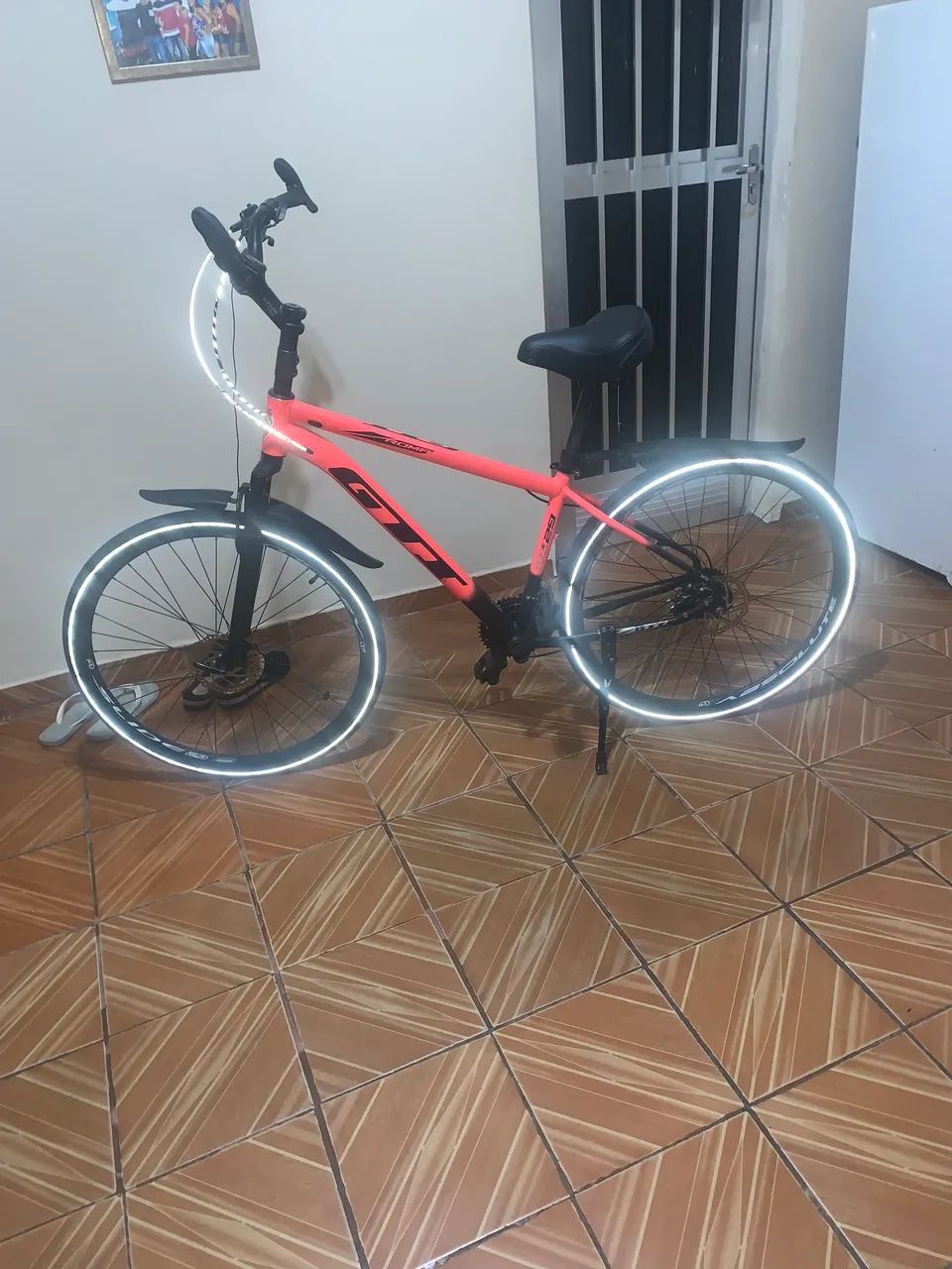 Bike aro 29 com hidráulico traseiro novo! - Foto 3