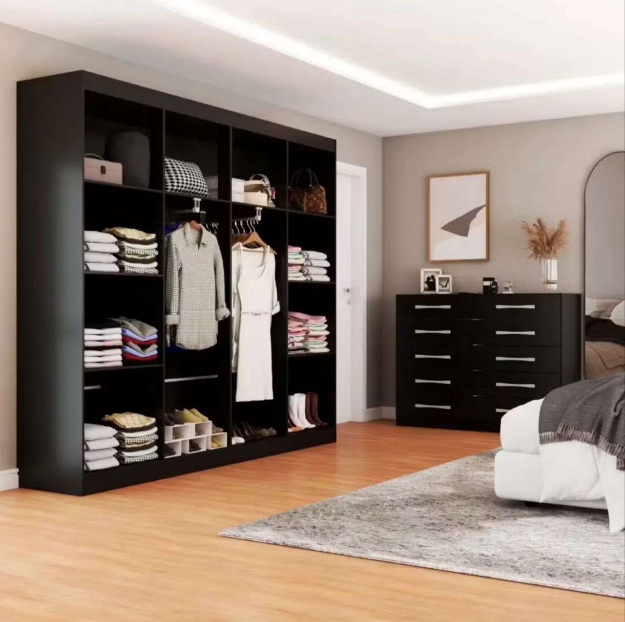 Guarda roupa + Cômoda 