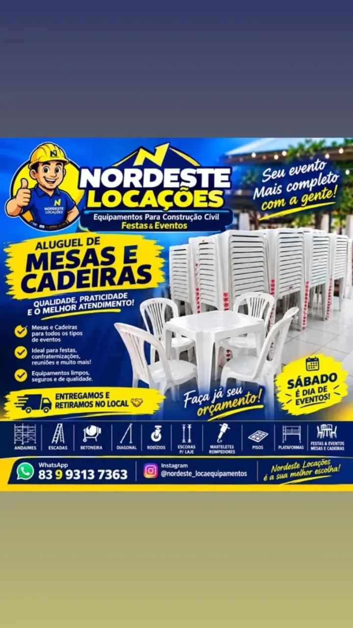 Aluguel de Equipamentos 