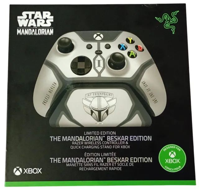 Controle Xbox Razer The Mandalorian Beskar Edition 
