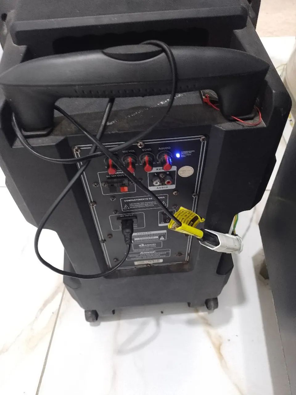 Caixa de som gladiador 850 watts  - Foto 3