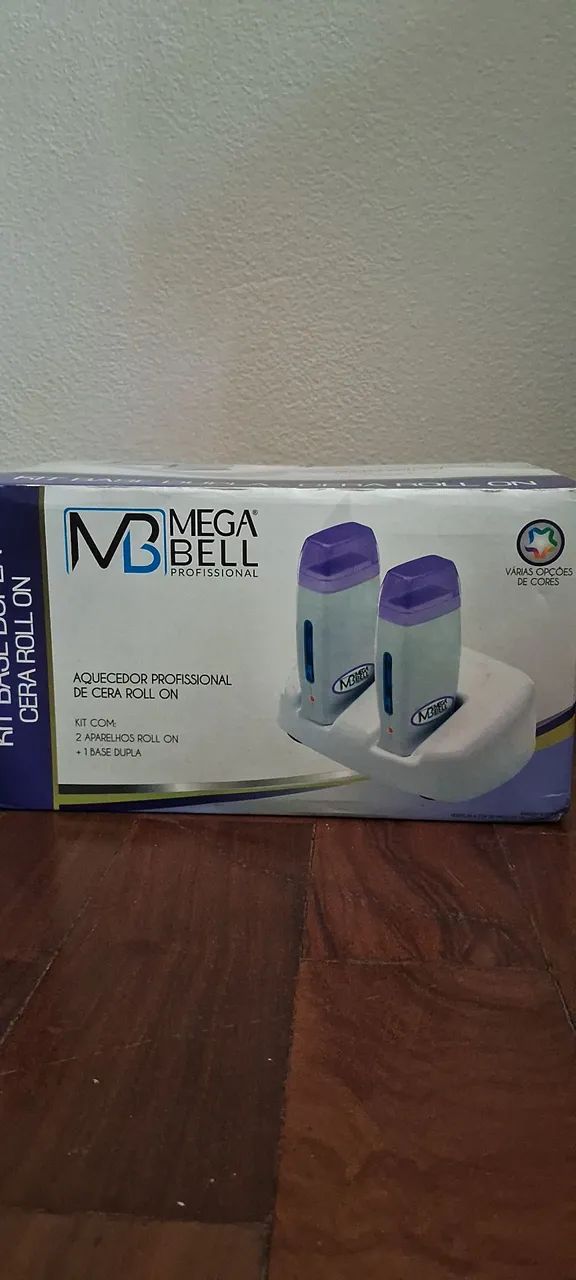 Kit base dupla cera roll on com certificado