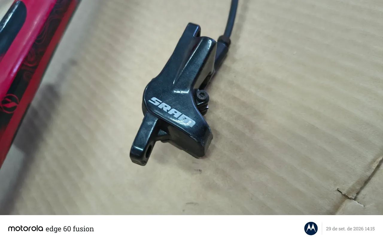 Kit quadro 17 boost 29 tapared freio sram central direção guidão mesa  - Foto 5
