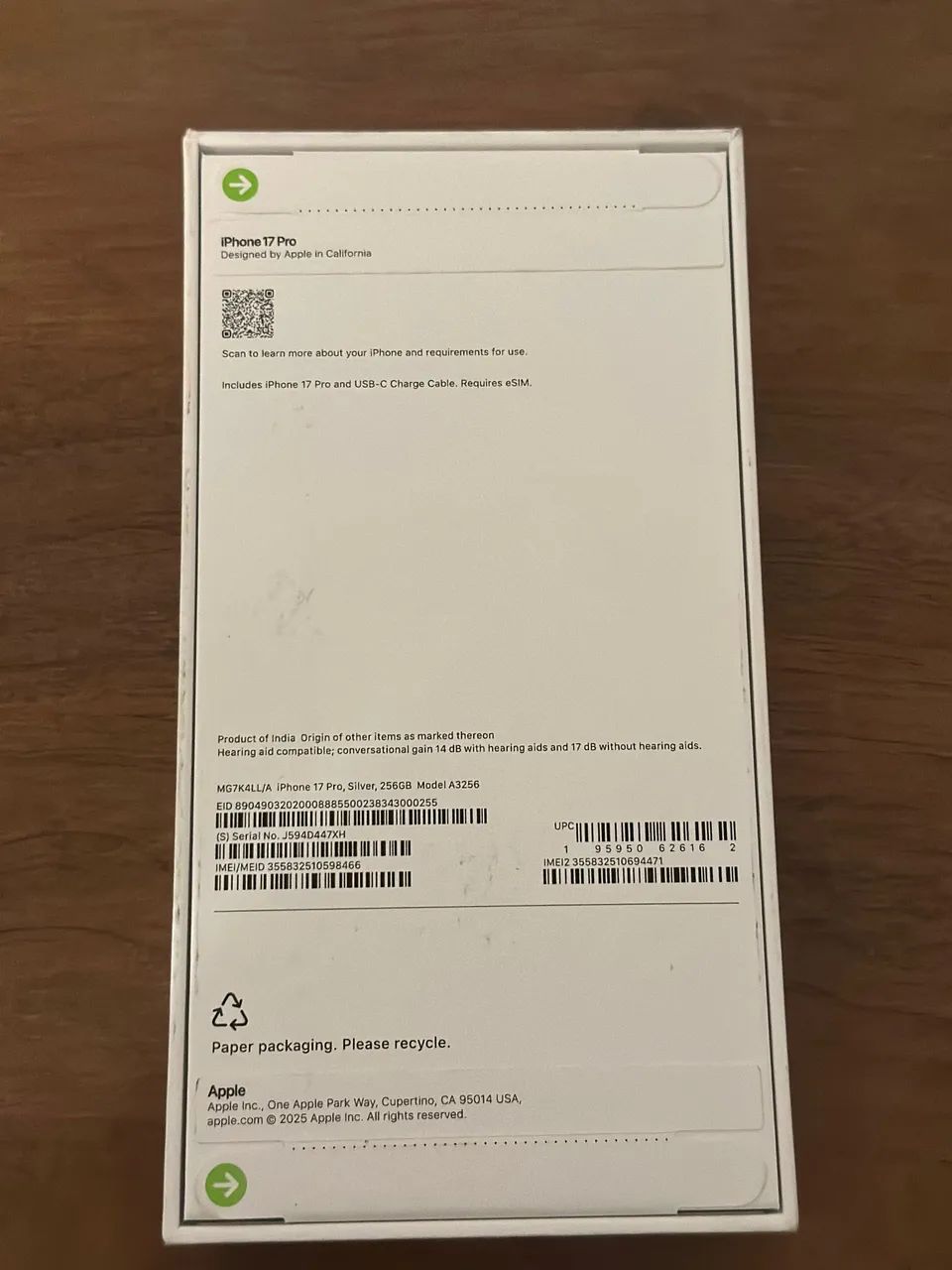 iPhone 17 PRO 256gb - NOVO - Foto 3