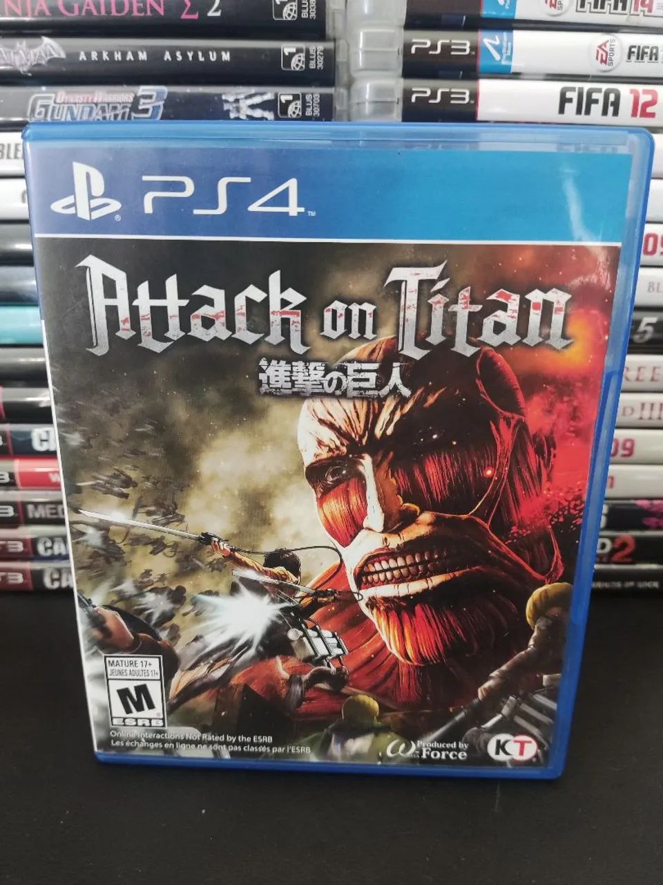 Attack on Titan ps4 - envio olxpay