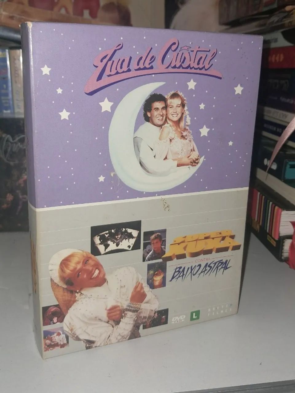 Box original filmes xuxa lua de cristal e super xuxa 