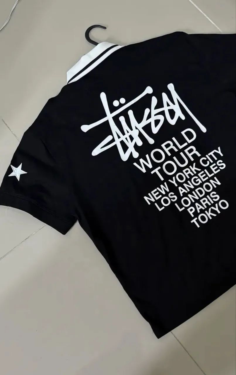 Polo Stüssy Bordado - Foto 2