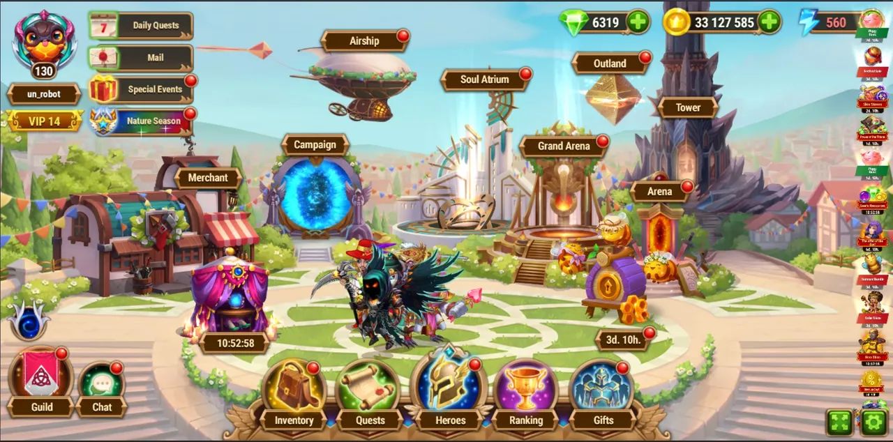 Jogo Hero Wars - Meta  - Foto 3