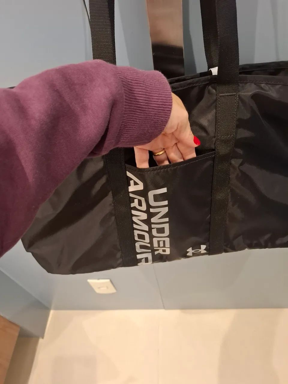 Bolsa esportiva Under Armour preta - Foto 3