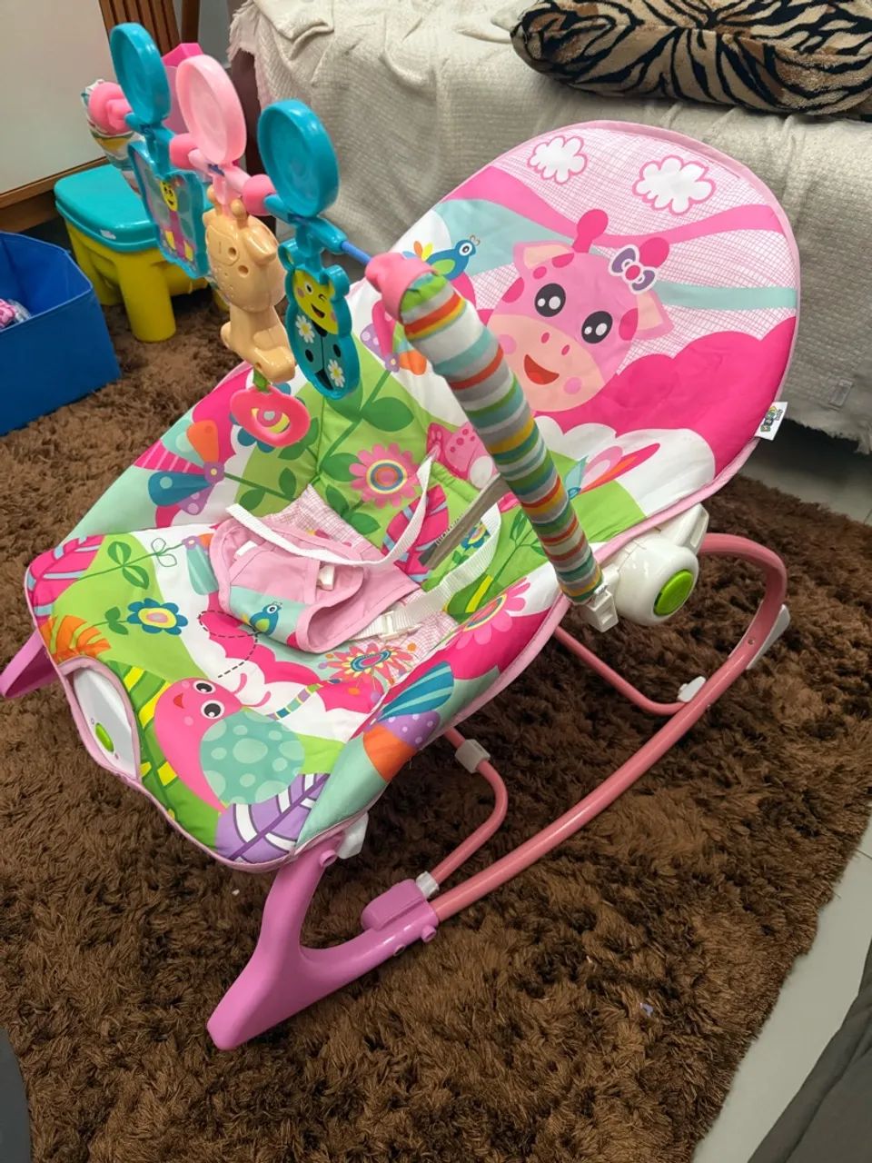 Cadeirinha de balanço para bebê - Foto 4