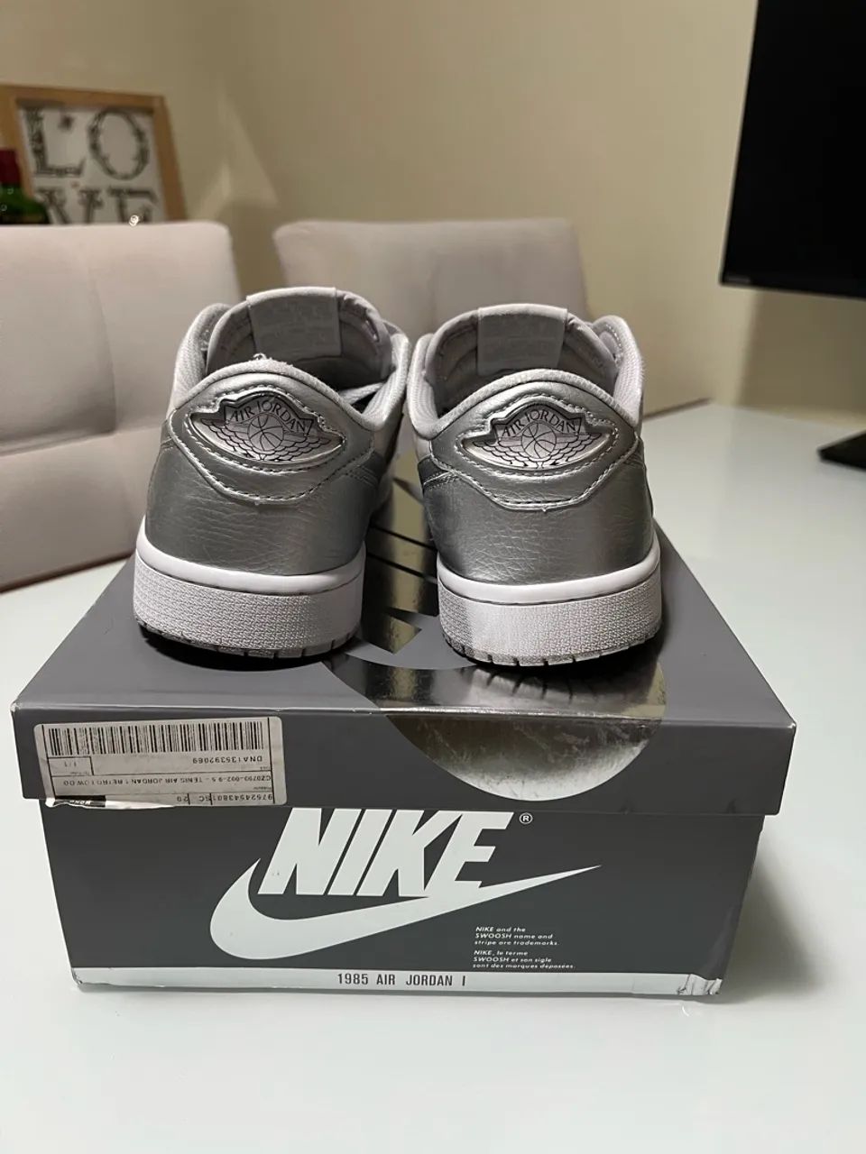 Air Jordan Low 41 original com nota fiscal - Foto 3