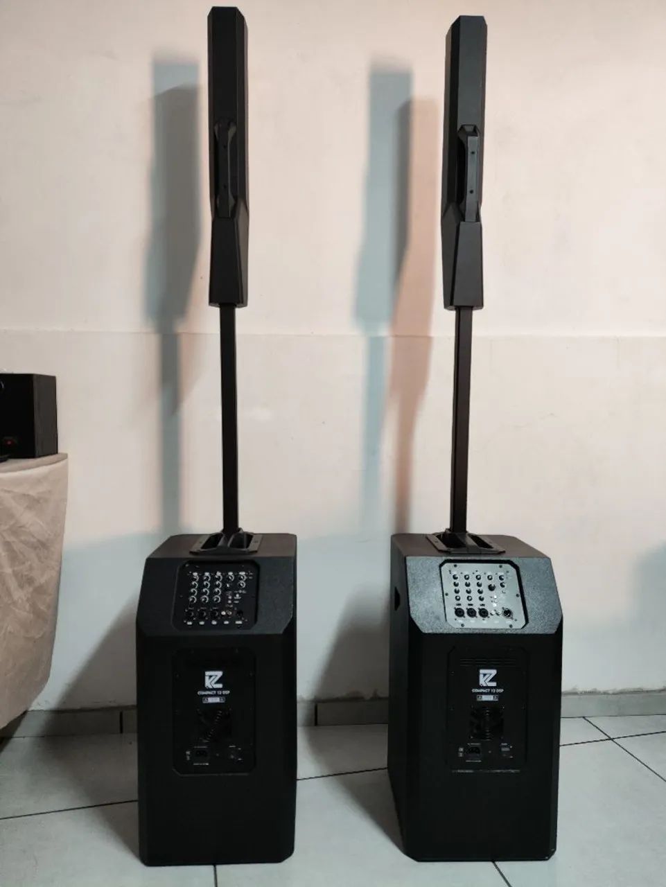 Kit sistema de som vertical KZ - Equipamentos e Acessórios de Som