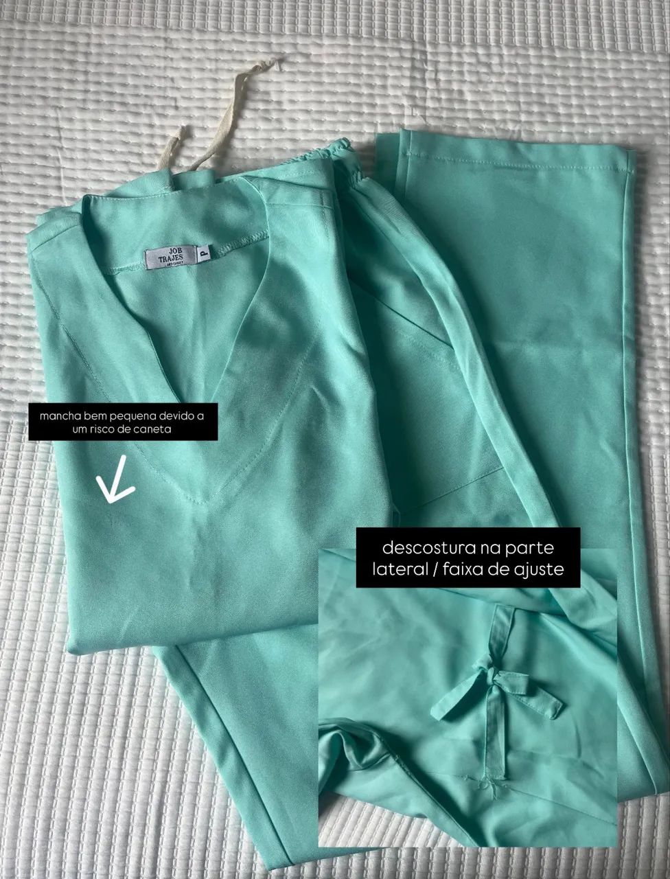 2 Pijamas Cirúrgicos/Scrubs - Manga curta e Manga Comprida - Foto 2