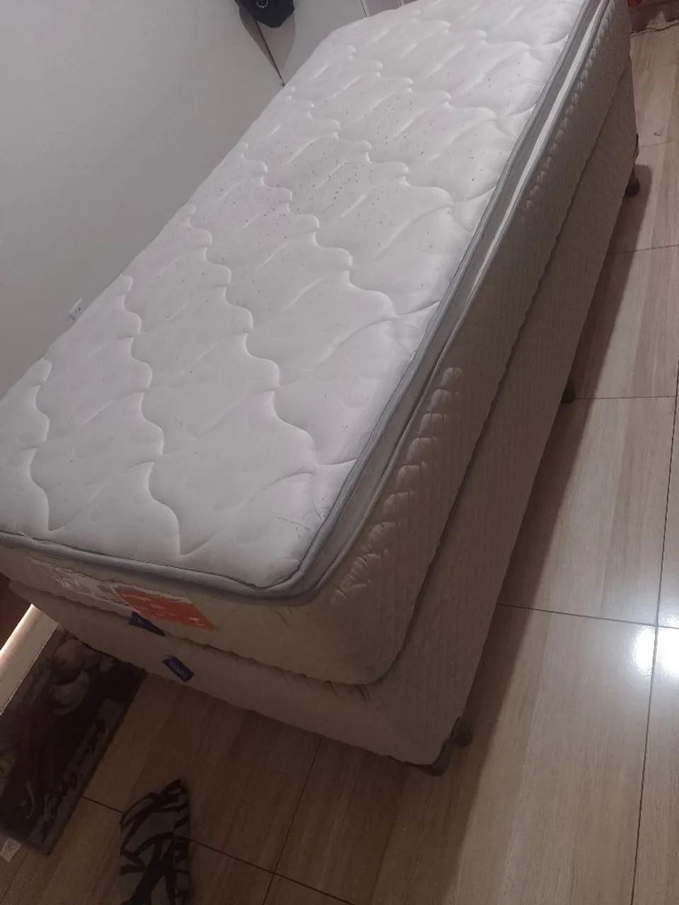 Cama de solteiro com colchão box - Foto 3