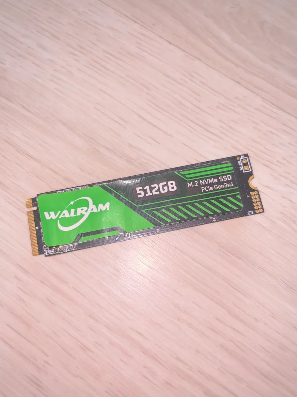 SSD (COM DEFEITO!) WALRAM 512GB NVME SSD