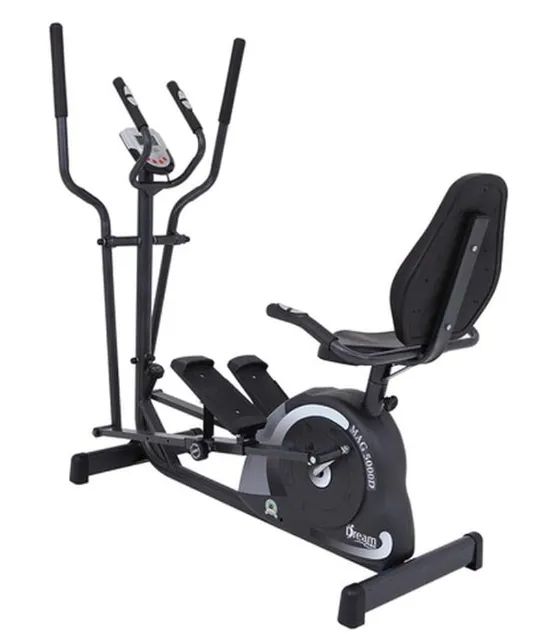 Bicicleta Ergométrica Horizontal e Elíptico Magnético