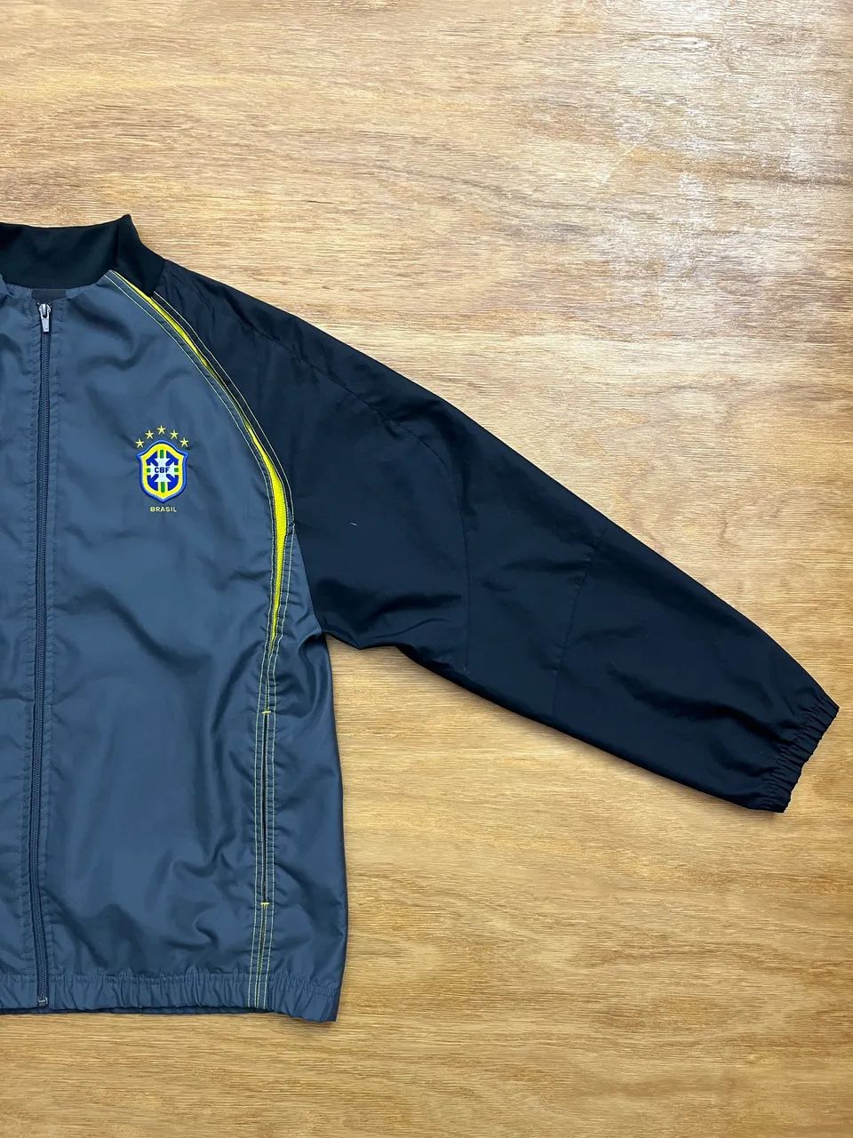 Jaqueta seleção brasileira 2004 cinza original - Foto 4