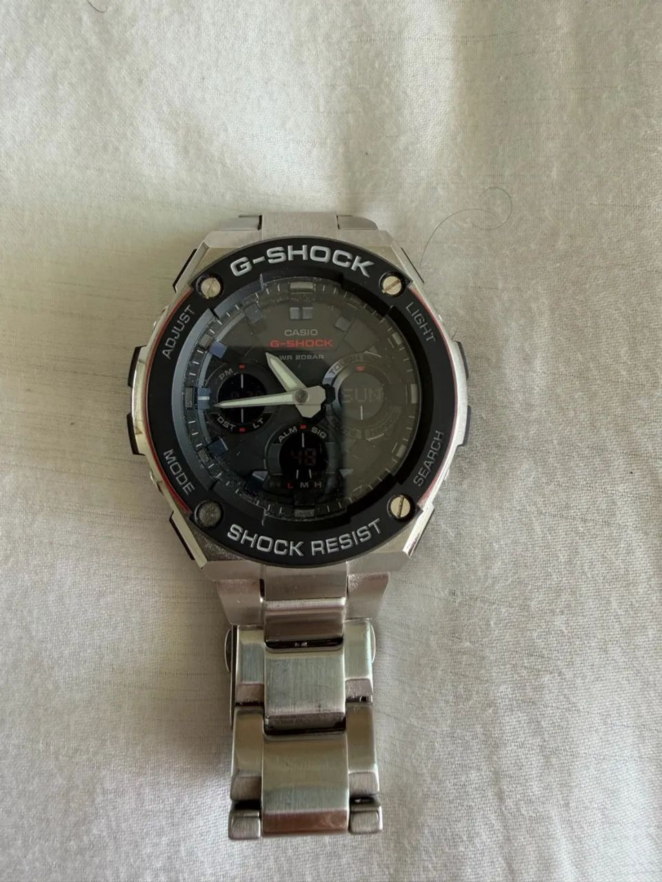 Relógio G Shock Aço 