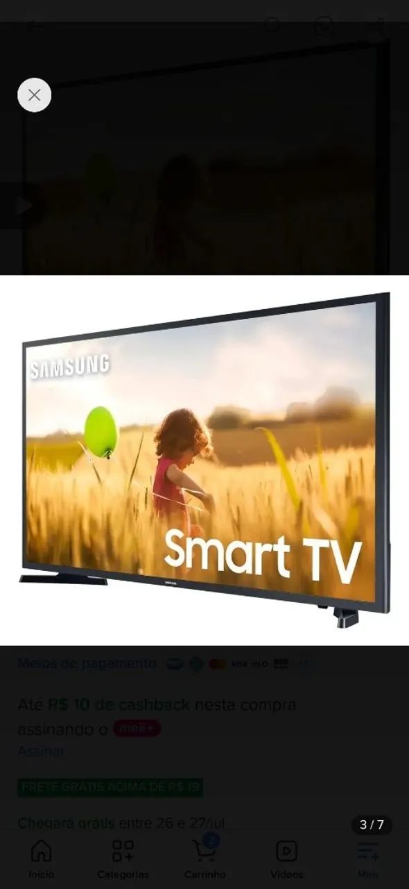 Smart Tv Full Hd - 43 polegadas semi nova