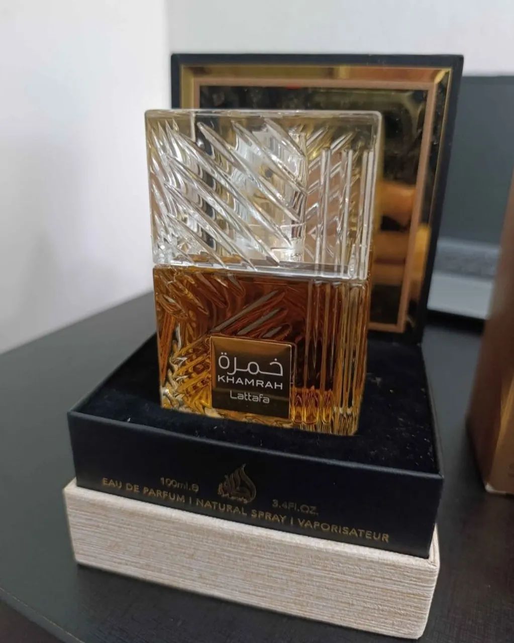 Khamrah lattafa perfume masculino original 100ml - Foto 3
