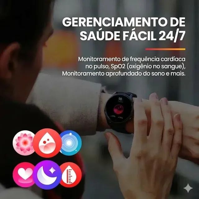 Smartwatch Purple Original Lacrado!!! - Foto 2